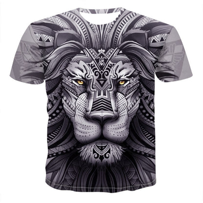 3D Lions (various styles) Printed T-Shirt