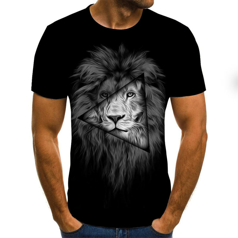 3D Lions (various styles) Printed T-Shirt