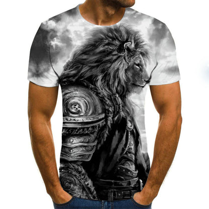 3D Lions (various styles) Printed T-Shirt