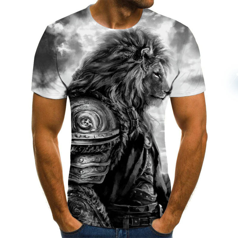 3D Lions (various styles) Printed T-Shirt