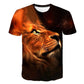3D Lions (various styles) Printed T-Shirt