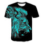 3D Lions (various styles) Printed T-Shirt