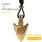 Vintage Nordic Arrowhead Titanium Necklace