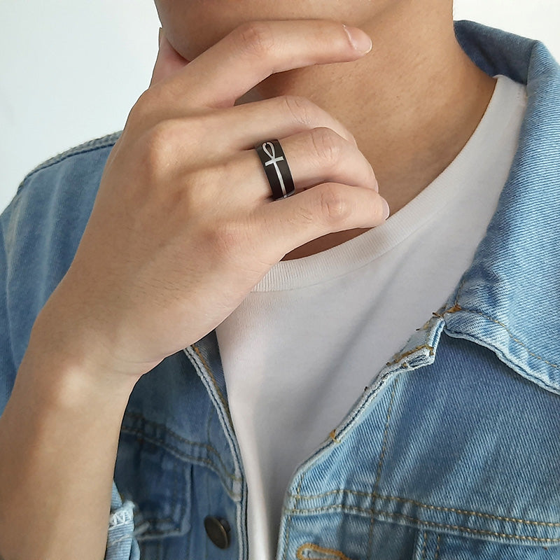 Egyptian Ankh Ring (Detachable)