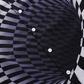 3D Illusion Vortex Printed Button T-shirt