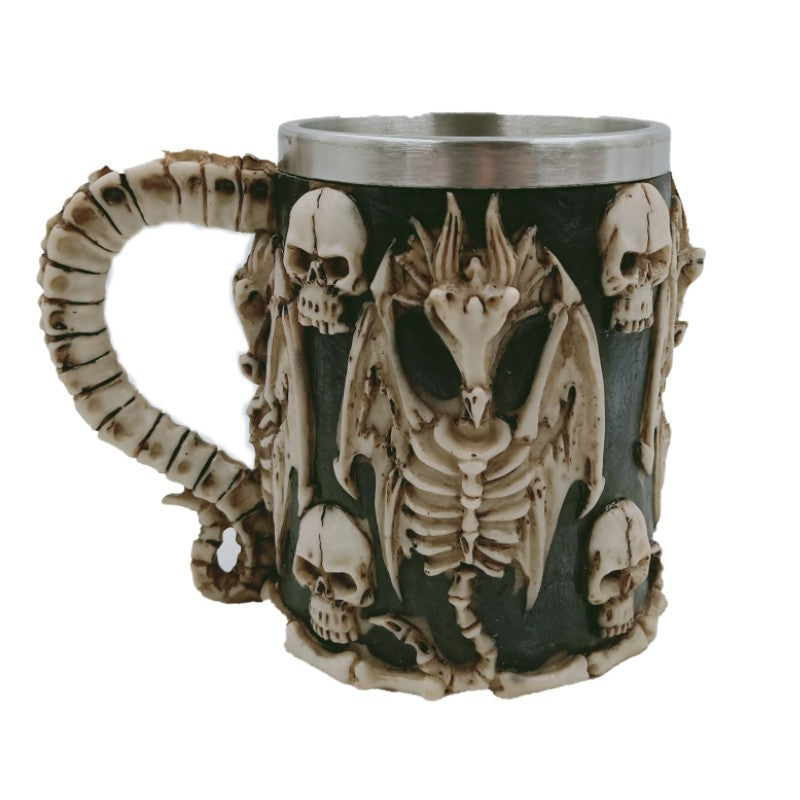 Gothic Skull Mug