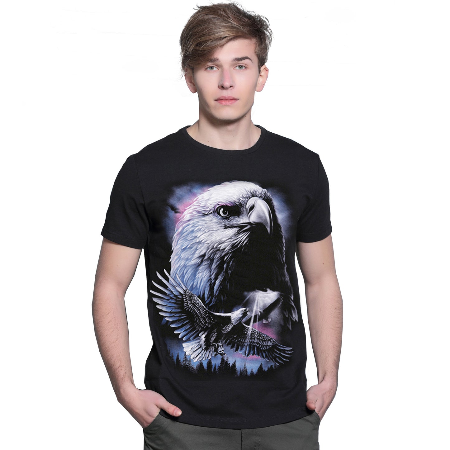 3D Eagle T-shirt