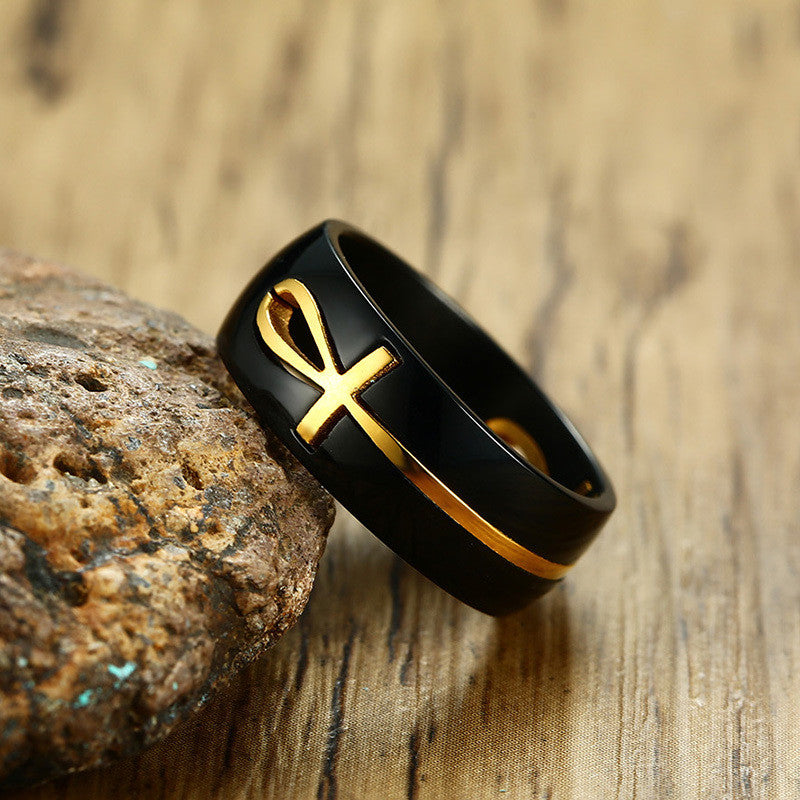 Egyptian Ankh Ring (Detachable)