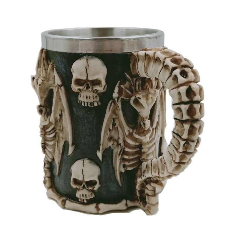 Gothic Skull Mug