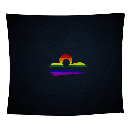 Zodiac Rainbow Tapestry Wall Hanging