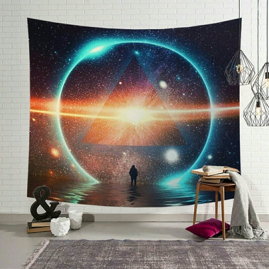 Cosmic Revelation Tapestry Wall Hanging