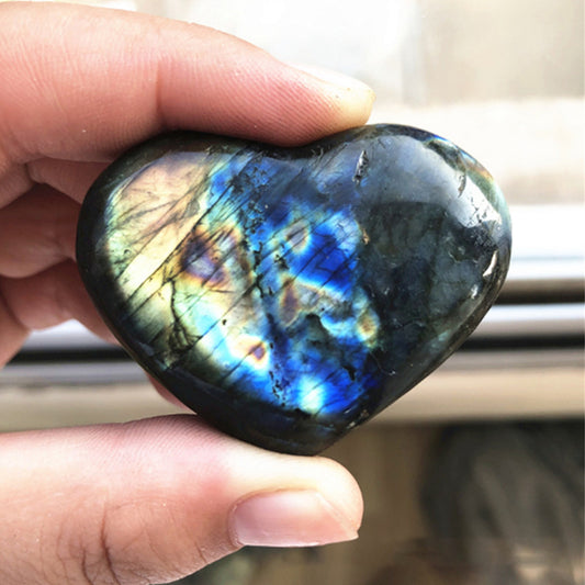 Labradorite Healing Palm Stone