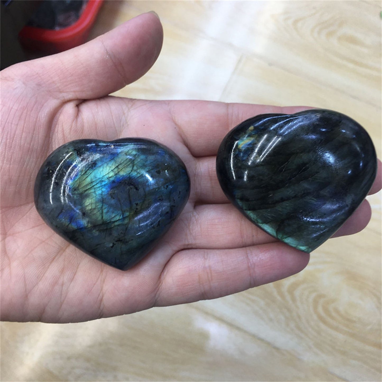 Labradorite Healing Palm Stone