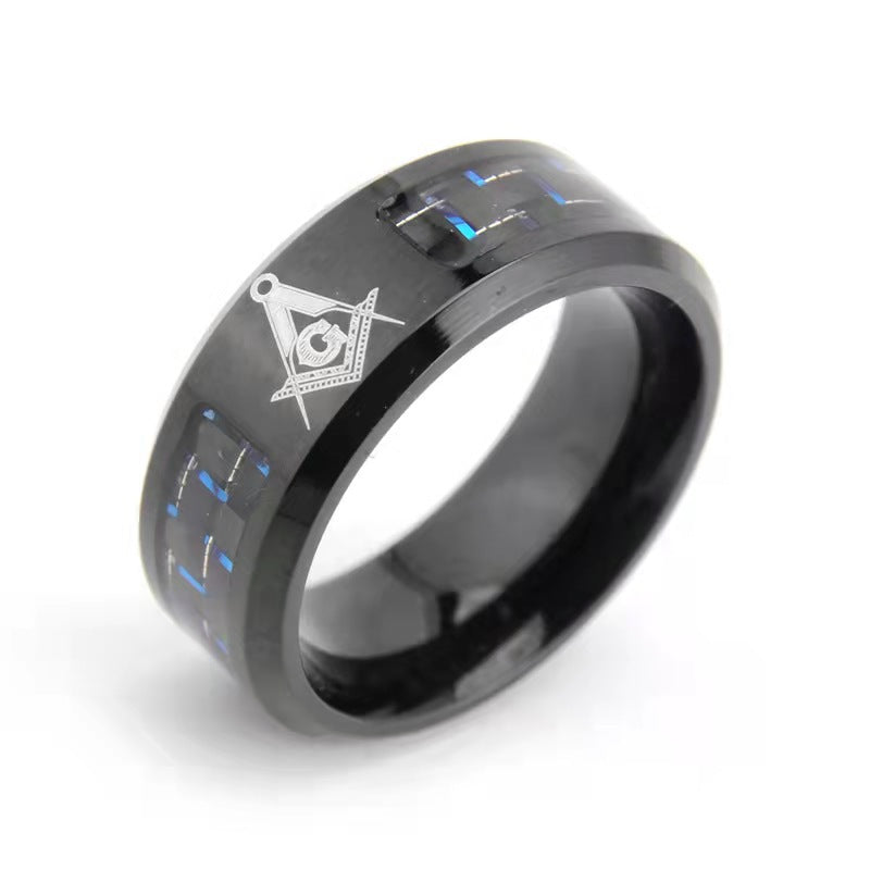 Freemason Secret Society Ring