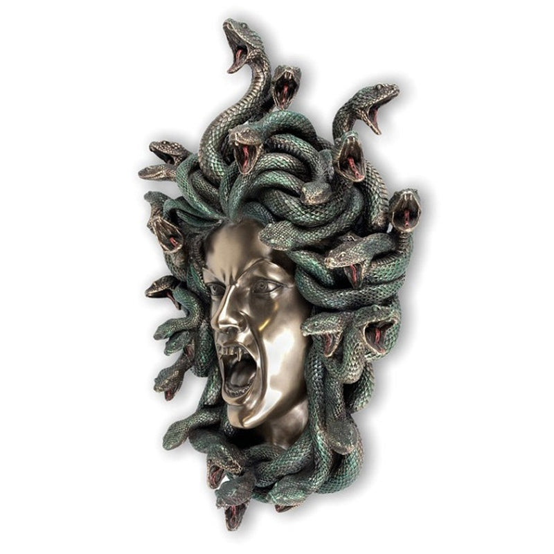 Medusa Wall Statue