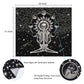 Buddah Skeleton Tapestry Wall Hanging