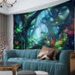 Mushroom Woods Tapestry Wall Hanging