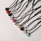 Crystal Sphere Pendant Necklace