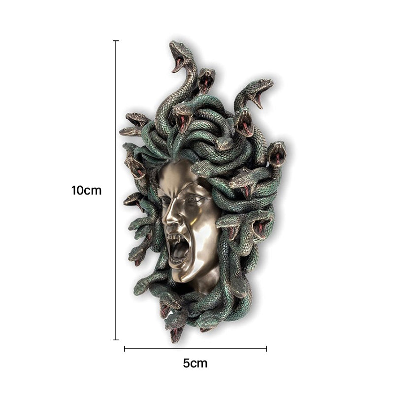 Medusa Wall Statue