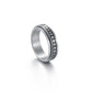 The Stars And The Moon Titanium Rotation Ring