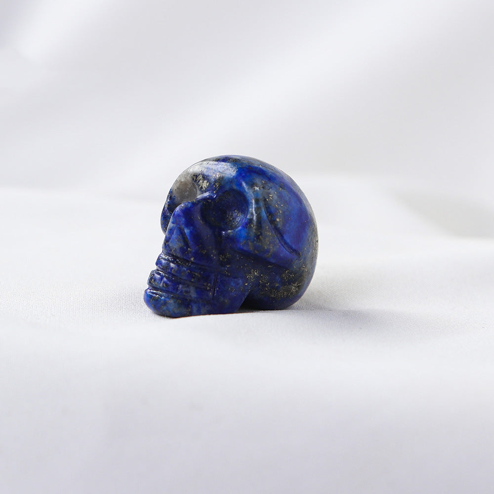 Miniature Carved Crystal Skull Gemstone