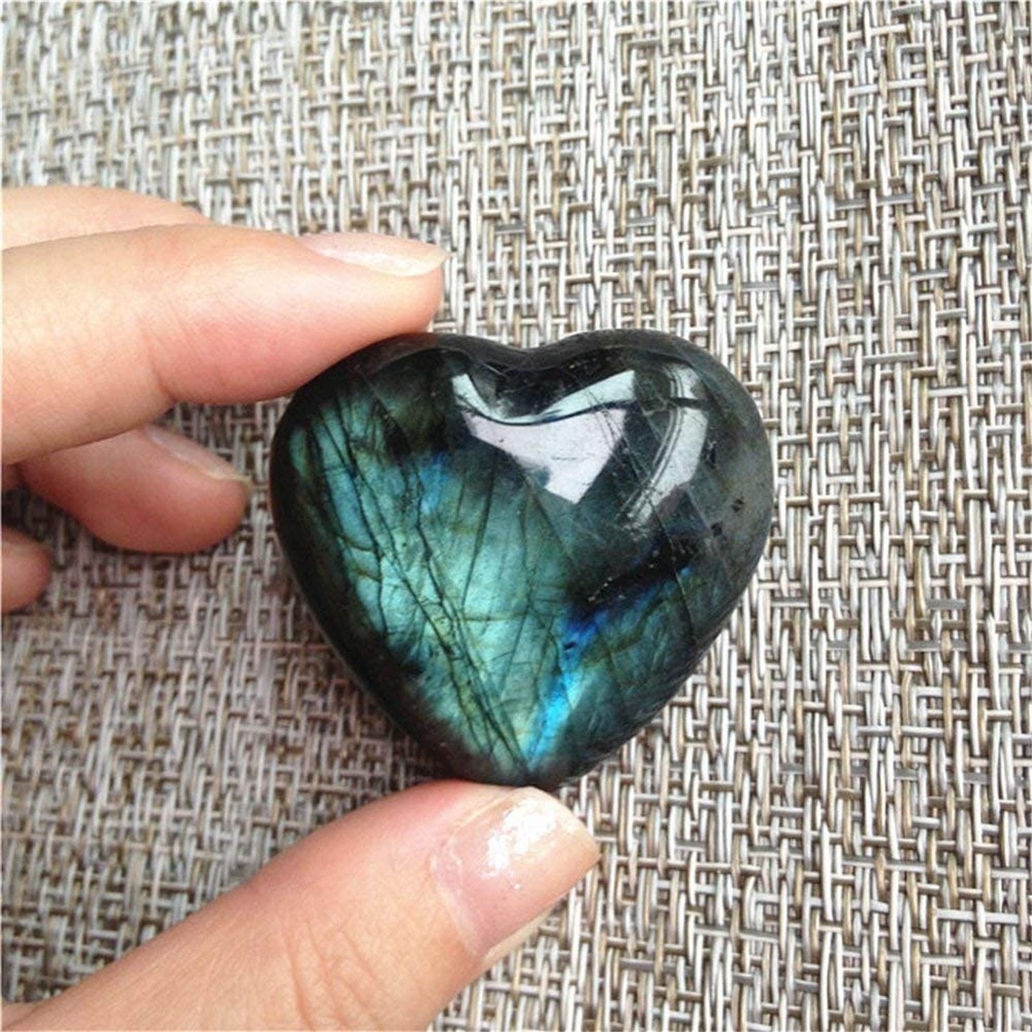 Labradorite Healing Palm Stone